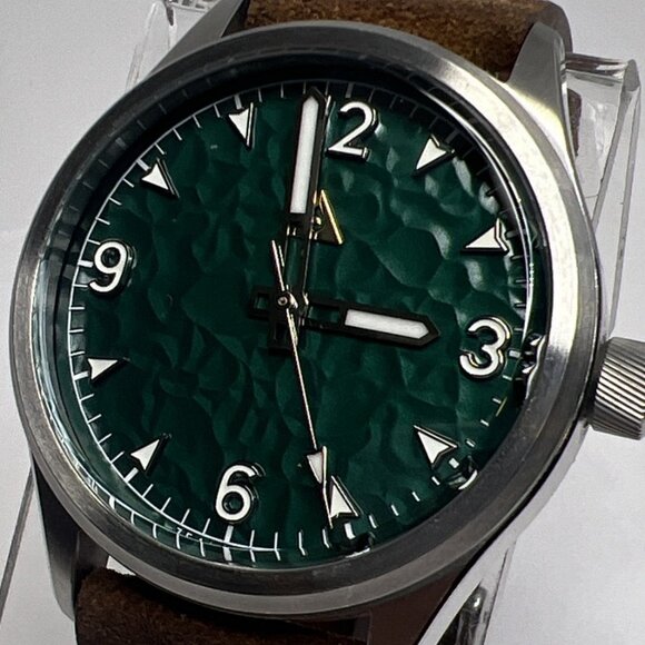 Zealandic Iceborne Watch 01-085 Automatic WR 20ATM Pounamu Green Dial - Picture 1 of 12